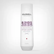 Goldwell Šampon za farbanu i blajhanu kosu Dualsenses Blondes & Highlights Anti-Yellow, 250 ml