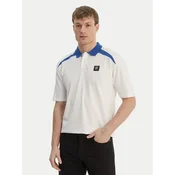 HUGO Polo majica Dunios_RB 50559650 Bela Regular Fit