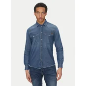 Liu Jo Jeans srajca QA5294 D0256 Modra Regular Fit