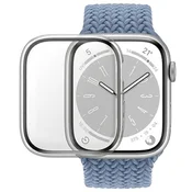 Kaljeno steklo Full Body D3O za Apple Watch 9/8/7 41 mm, Prozorna, PanzerGlass