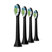 Ultrasonic W2 Professional White nastavki za Philips Sonicare, 4 kosi, črni