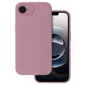 Onasi Silikonski ovitek za iPhone 16e/iPhone 17e - mat liquid - vijola