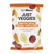 GymBeam Just Veggies - vegetable chips mix 12 x 75 g