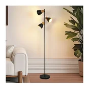 Brilagi - Stojeca lampa ODENSE 3xE14/10W/230V drvo/crna