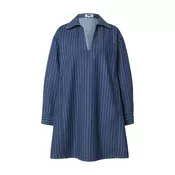 FRNCH PARIS Obleka  moder denim / temno modra