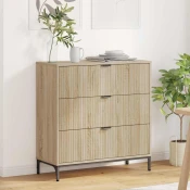 Kreveta Sonoma hrast 79,5 x 33 x 82 cm Konstruirano drvo