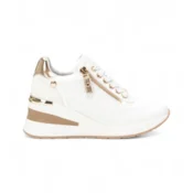 Xti za ženske. 14307103-BLANCO Trenerji 143071 white (37), Bela, 3 do 5 cm, Zip, Priložnostno