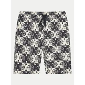 Guess Kratke hlače iz tkanine L5GD10 KA6R4 Črna Relaxed Fit