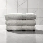 Peškir Stock 50x80cm S203 Dezen Bela boja ( VLK000940-stockS203 )