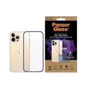 PanzerGlass Etui PanzerGlass ClearCase antibakterijsko s certifikatom Military Grade za iPhone 13 Pro Max - prosojno-vijolično