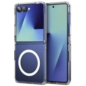 Ovitek Ringke Fusion Magnetic za Samsung Galaxy Z Flip7 - clear