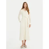 Marella Srajčna obleka Iorgo 2513221073 Écru Regular Fit