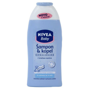 NIVEA šampon in kopel, 200ml