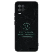 Silikonski črni ovitek za Realme 8 5G - LEFT A MARK