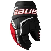 Hokejske rokavice Bauer Supreme F50 PRO Black/Red Junior 10”