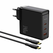 MCDODO CH-2913 SET ZIDNI Punjac 140W PRO, DUAL TIP-C+USB-A + KABL 240W TIP-C NA C, 2m