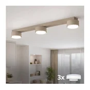 Brilagi - LED RGB prigušiva spot svetiljka MONO 3xGX53/14W/230V Wi-Fi Tuya bež