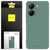 shumee Silikonski ovitek SC 30 za Poco X7 Pro 5G temno zelen