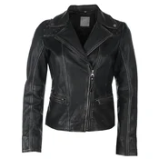 Ženska jakna (telirana) GWJuky - Asymmetrical Black-Grey - 1101-0668
