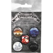 Metallica Albums 1983-1991 Odznak