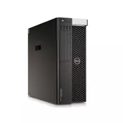 Obnovljena delovna postaja DELL Precision T5810, Xeon E5-1620 V3, 16GB, 256GB, Quadro K2200, Windows 10 Pro