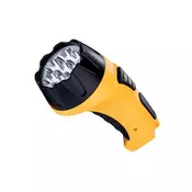 CRAFTER LED rucna prenosna lampa E-6630 7LED punjiva žuta