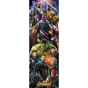 Marvel MARVEL DOOR PLAKAT MAŠČEVALCI: VOJNA NESKONČNOSTI, (20837723)