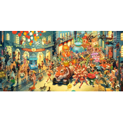 Castorland - Puzzle Umetniška zbirka: karneval v Riu - 4 000 kosov