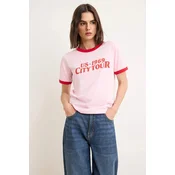 Trendyol Milla Ženska majica TWOSS26TS00213, Roze