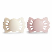 Frigg tolažilna duda - silikon Lucky simetrična 0-6 m cream/blush