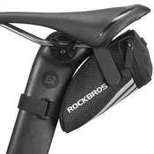 ROCKBROS Majhna kolesarska torbica 0,2 l za drobne predmete in orodje, ki se pritrdi pod sedež, črna