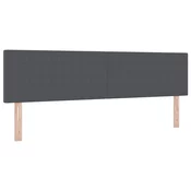 Uzglavlje Tamno siva 180 cm Kordura tekstil