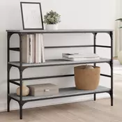 Konzolni stol boja hrasta sonome 100x32x75 cm konstruirano drvo
