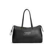 Tommy Jeans Nakupovalna torba črna/srebrna
