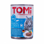 TOMI Cat konzerva za macke - Losos i pastrmka 24x400g