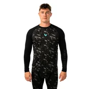 Majica Bauer Performance Baselayer Printed LS TOP Black Senior XXL