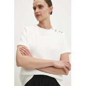 Majica kratkih rukava Answear Lab za žene, boja: bijela
