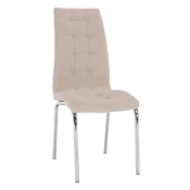 eoshop Jedilni stol, bež Dulux/krom, GERDA NOVO