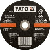 YATO Kovinsko kolo 115 x 22 x 1,2 mm INOX