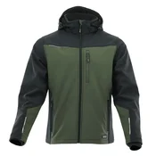 24-urna delovna softshell jakna COMFORT PLUS XL olivno-črna