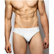 Mens Bamboo Briefs ATLANTIC Sport 2Pack - white