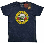 Guns N Roses Majica Classic Logo Unisex Navy Blue L
