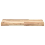Plutajuce police 3 kom 160x40x4 cm od neobradenog drva bagrema