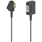 HAMA Hama telefon priključni kabel [1x moški konektor TAE-U - 1x ženski konektor TAE-U] 6 m črna, (20411234)