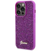 Guess GUHCP14XPMSDGSF iPhone 14 Pro Max 6.7 fuschia hardcase Disco Metal Script (GUHCP14XPMSDGSF)