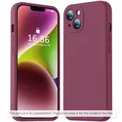 Silikonski ovitek Techsuit SoftFlex za Honor Magic8 Pro - temno rdeč