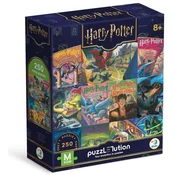 Harry Potter sestavljanka 39x28cm ovitki knjig 250 kosov