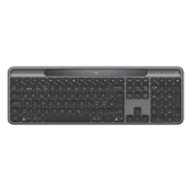 Tipkovnica Logitech Signature Slim Solar+ K980 - grafitna, nordijska razporeditev (PC)