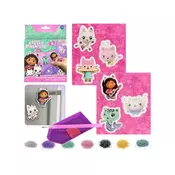 DreamWorks Gabijina mačja hišica Kreativni set, diamantni mozaik - magneti, 900 cirkonov