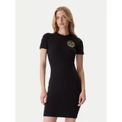 Versace Jeans Couture Vsakodnevna obleka 79HAOT00 CJ03T Črna Slim Fit